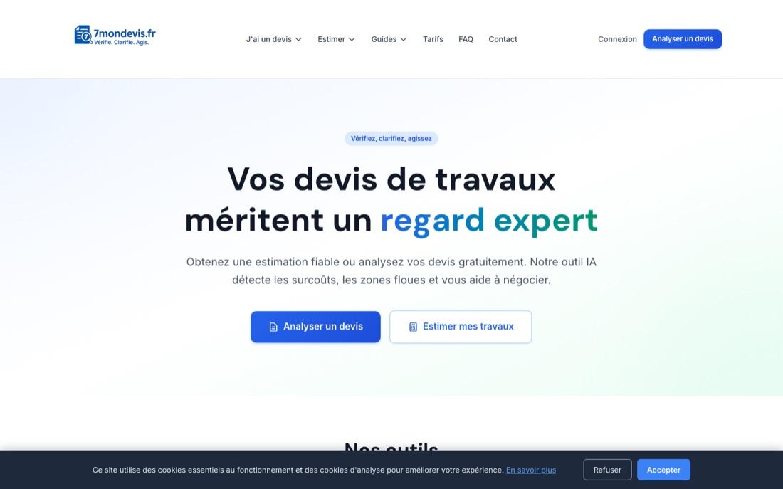 Capture du site 7mondevis.fr